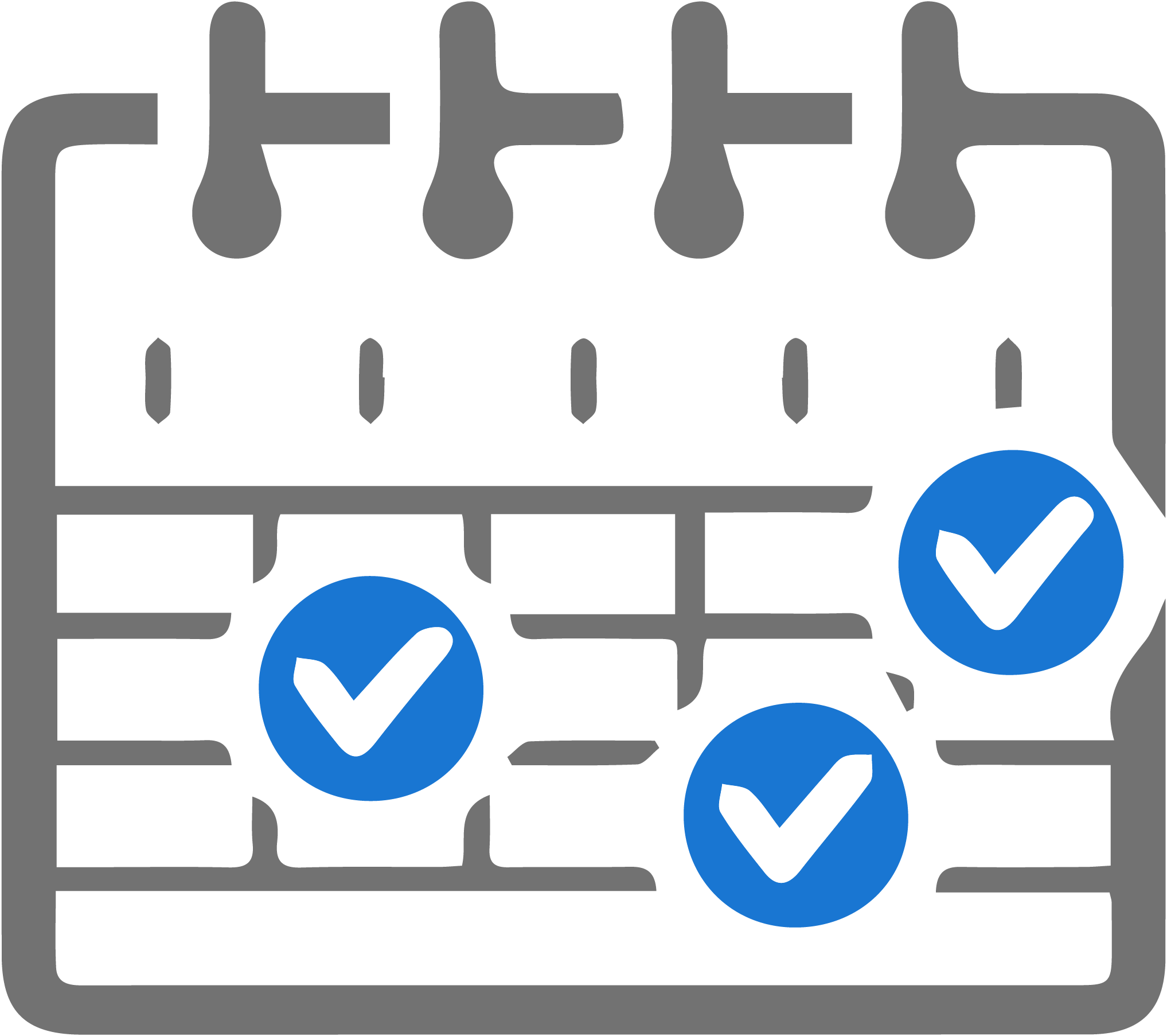 Scheduling Your Work - Work Schedule Icon (2035x1806)