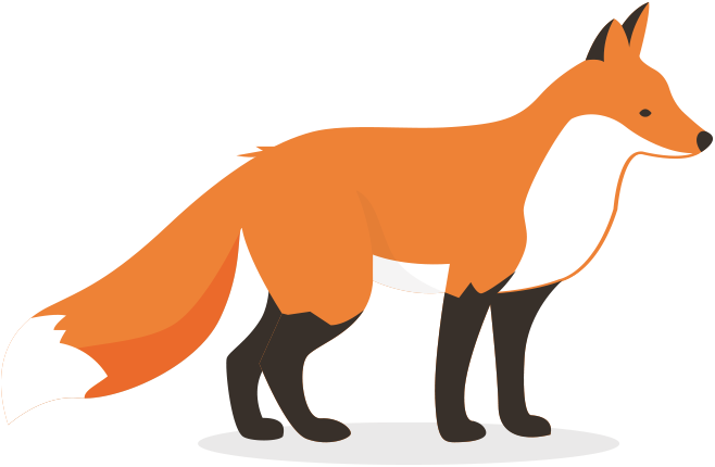 Bobcat - Fox Vector (658x430)