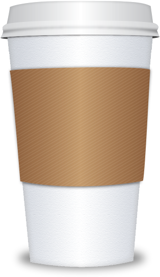 Please Let Your Friends And Family Know About Us - Disposable Coffee Cup Png (353x546)