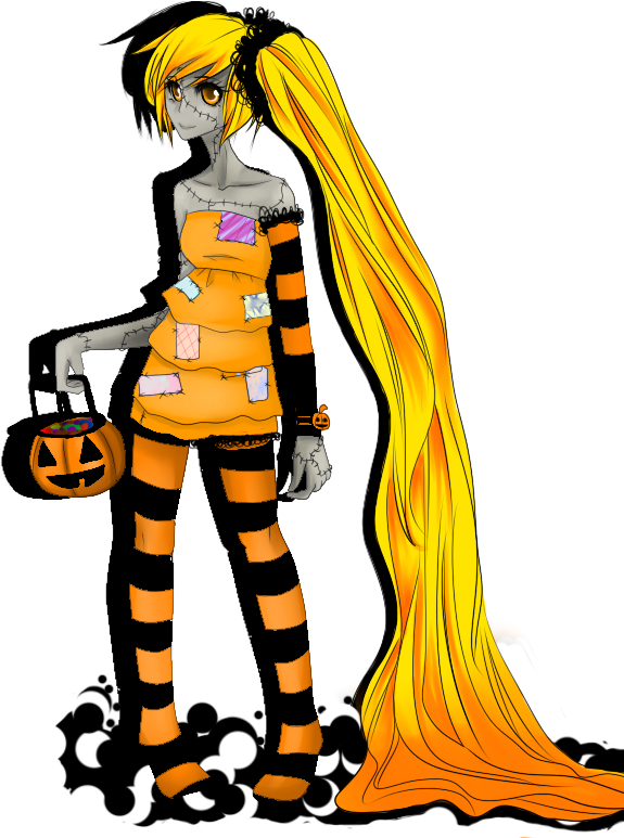 Neru Akita Halloween By Nikki11anne22 - Halloween (700x772)
