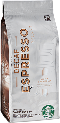 Starbucks Coffee Espresso Roast Decaf Coffee Beans - Starbucks Coffee Beans 250g (500x500)