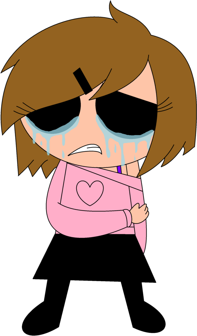 Sad Lucy By Ra1nb0wk1tty - Digital Art (688x1162)