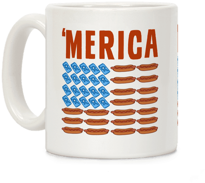 Beer, Hotdogs & 'merica Coffee Mug - Beer Stein (484x484)