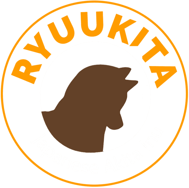 Ryuukita Japanese Akita Inu Uk Logo - Akita (640x635)