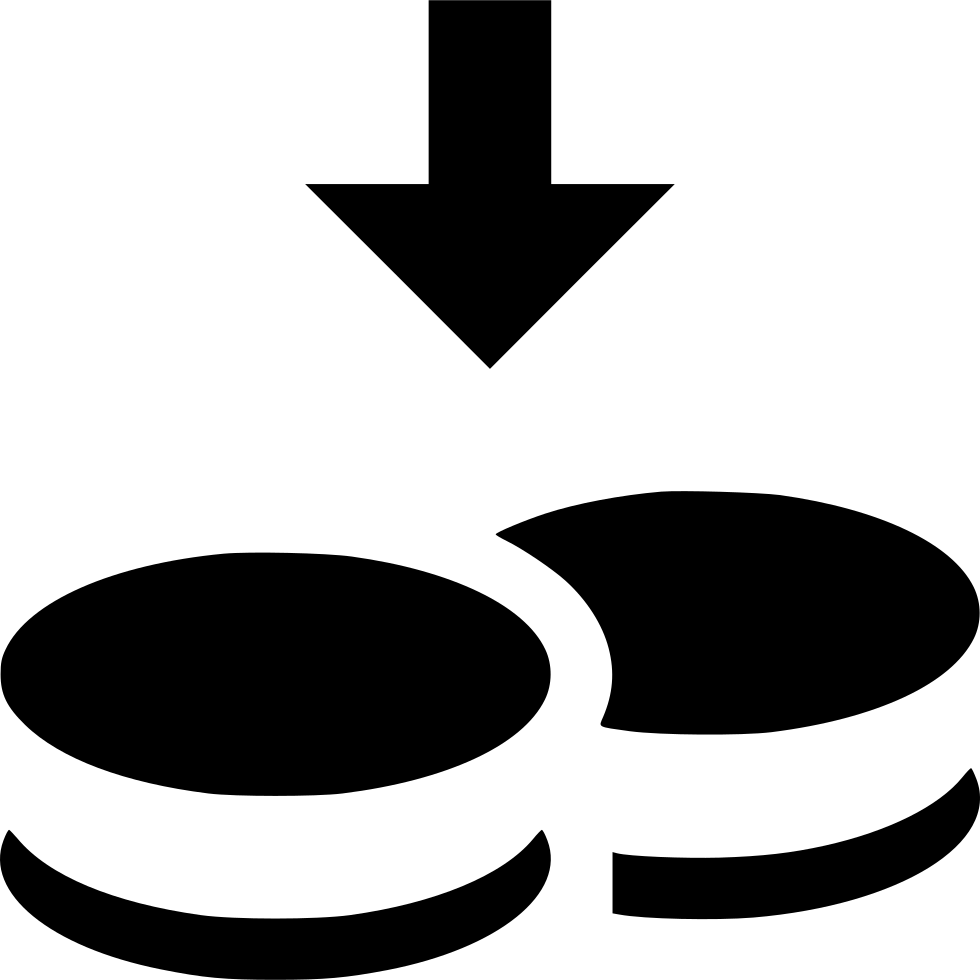 Coins Stack Arrow Down Comments - Three Days Grace (980x980)