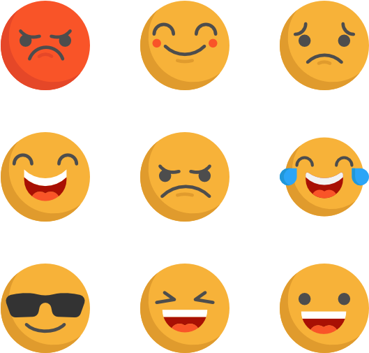 90 Emoji Icon Packs Vector Icon Packs Svg Psd Png Eps - Emojis Png (600x564)