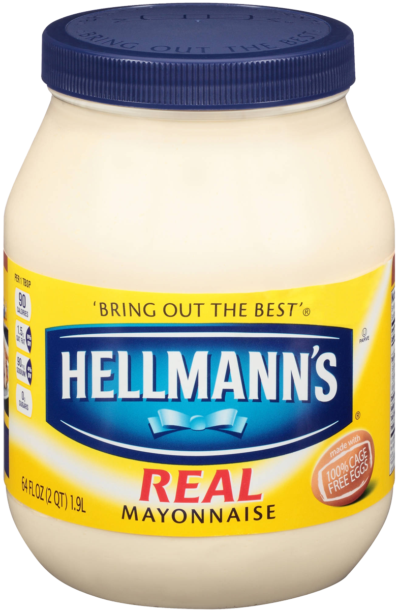 A Jar Of Mayonnaise - Hellmann's Real Mayonnaise Real 64 Oz (1200x1200)