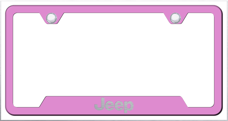 Au Tomotive Gold Jeep Laser Etched Cut Out Frame - Au Tomotive Gold Jeep Laser Etched Cut Out Frame (800x426)