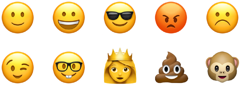 Smiley Sticker Packs - Emoji Refrigerator Magnets,funny Decorative Fridge (800x333)