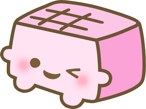 Signature Pink Tofu - Tofu Cute (494x370)