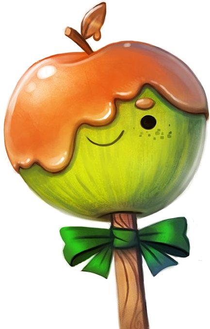 Deviantart Candy Apple Painting Digital Art - Candy Apple (600x794)