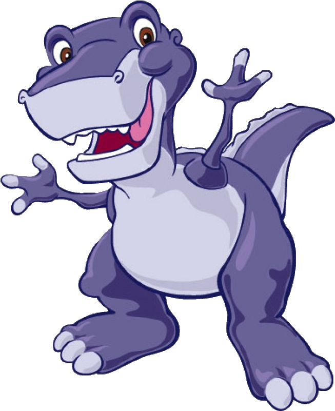 Chomper The Tyrannosaurus Rex Vector By Digiponythedigimon - Land Before Time Characters (800x800)