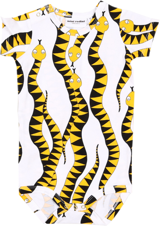 Mini Rodini Ss Body Aop - Illustration (960x720)