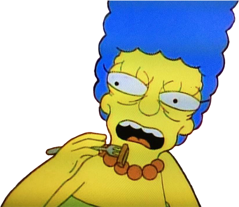 I Don't Use Mayonnaise - Simpsons Characters Facing Forwards (552x410)