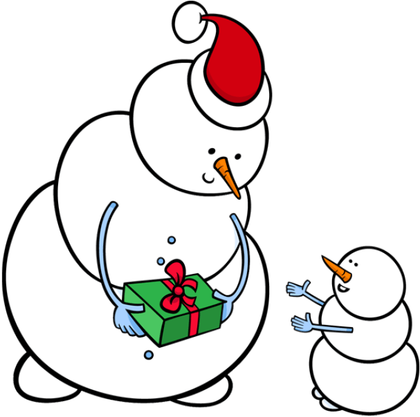 Snowman Mean Clipart - T Helper Cell (639x623)