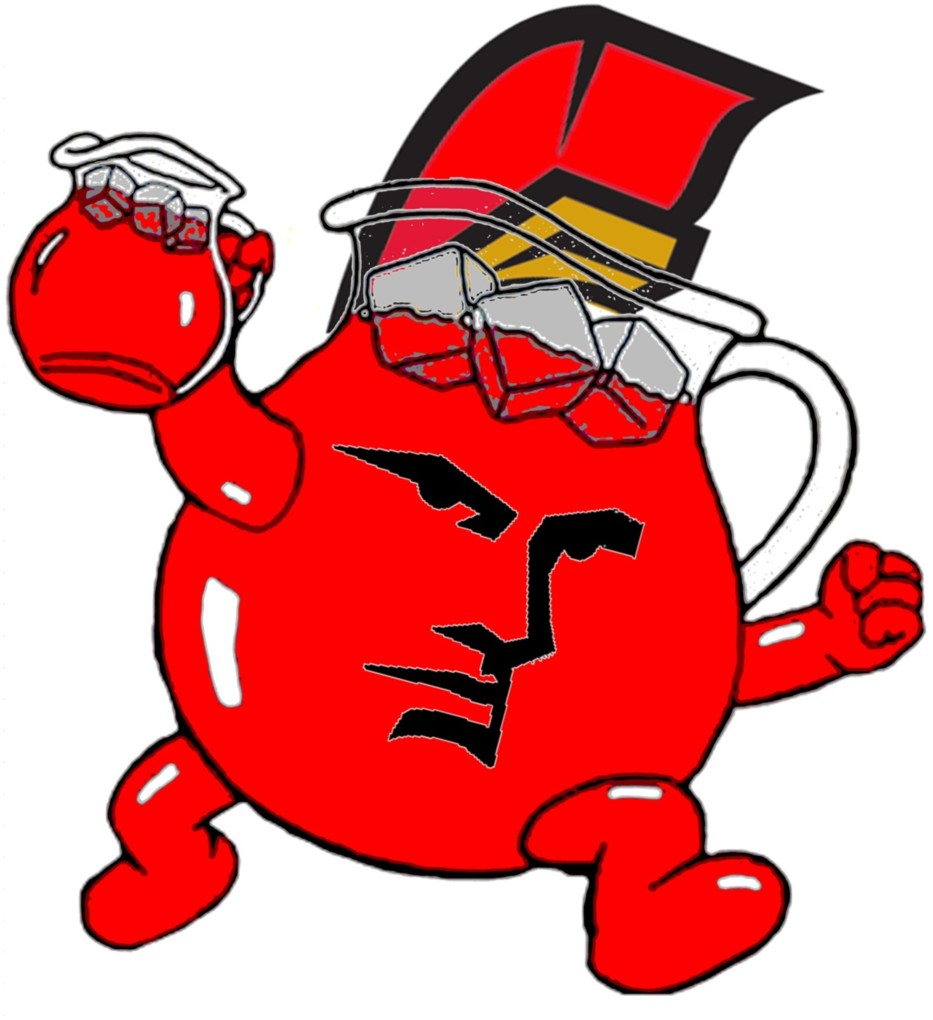 Kool Aid Man Logo For Kids - Kool Aid Man Oh Yeah (3201x3501)