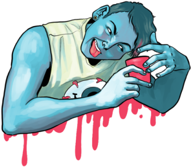 Rich Dyes His Hair With Kool-aid - Illustration (500x500)