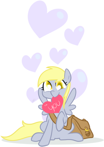 Derpy Hooves Rainbow Dash Pony Cartoon Mammal Pink - Derpy Hooves (354x500)