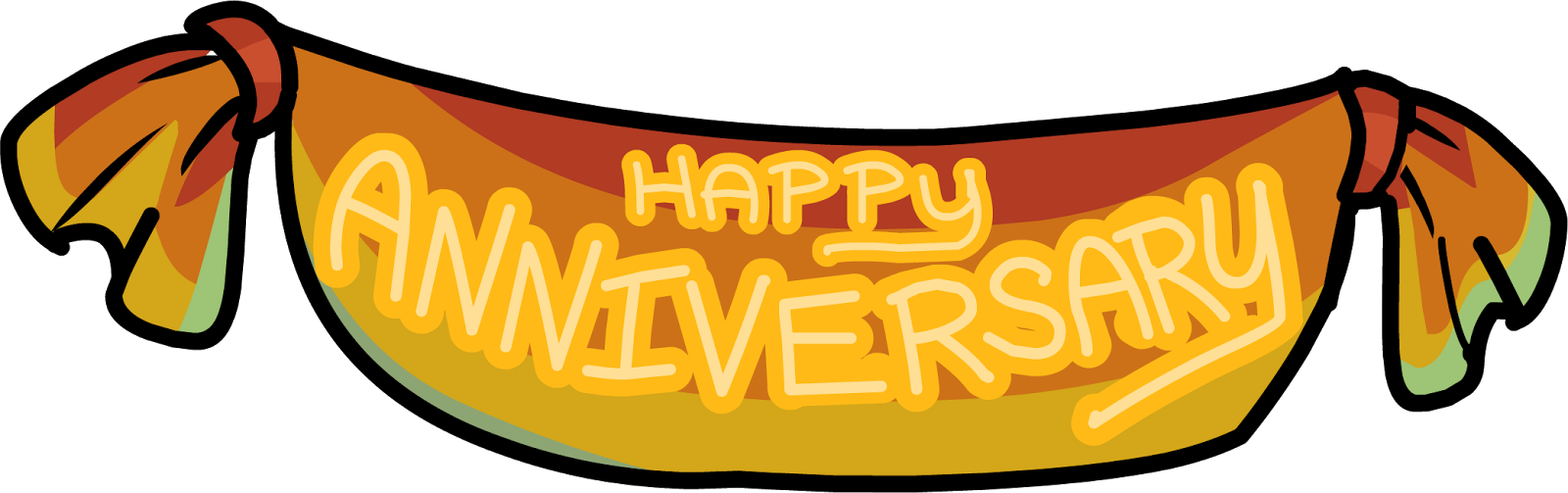 Happy Eleventh Anniversary, Club Penguin - Dinosaur (1600x503)