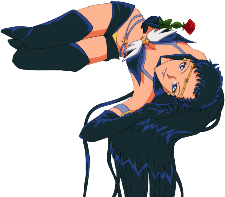 Unconventionalsenshi 302 94 Star Fighter Rose By Nightfable - Seiya Sailor Star Fighter (900x761)