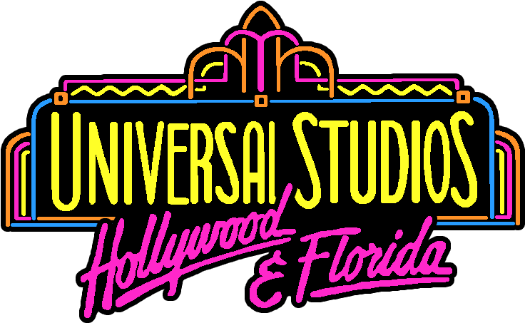Universal Studios Hollywood And Florida Logo By Artchanxv - Vintage Vtg Universal Studios Purple Sweater (787x480)