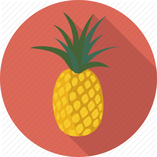 Pineapple Icon Png - Seedless Fruit (512x512)
