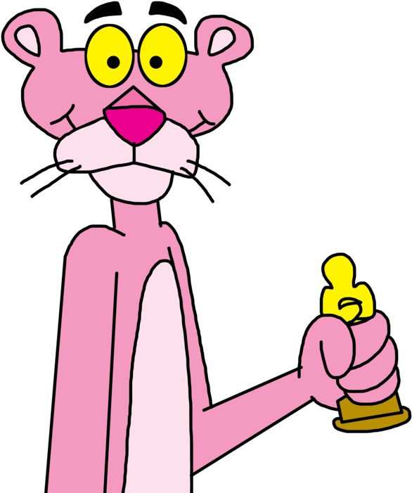 The Pink Panther With Academy Award By Marcospower1996 - The Pink Panther (1024x1024)