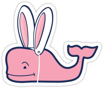 Easter Bunny Whale - Vineyard Vines Easter Whale (375x360)
