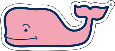 Vineyard Vines Whale - Pink Vineyard Vines Whale (400x470)