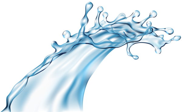 Water Png Clip Art Image - Water Clip Art (600x370)