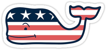 Vineyard Vines American Whale By Nataliegracew - Vineyard Vines Soccer Whale (375x360)
