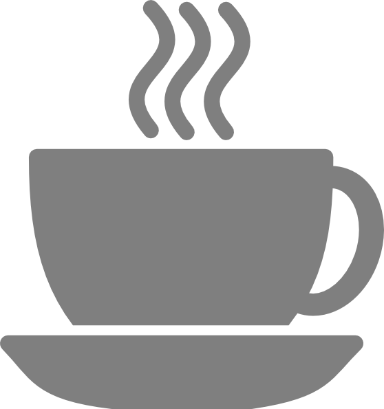 Steaming "cup Of Joe" - Coffee Icon Red Png (558x595)