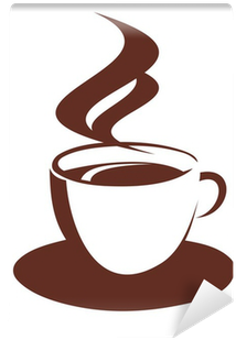 Doodle Sketch Of Steaming Coffee Cup Wall Mural • Pixers® - Cup Of Coffee (400x400)