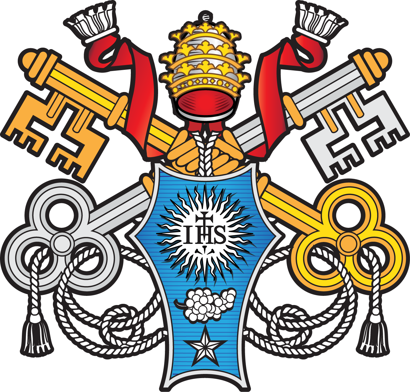 Coat Of Arms Pope Francis - Pope Francis (1385x1325)