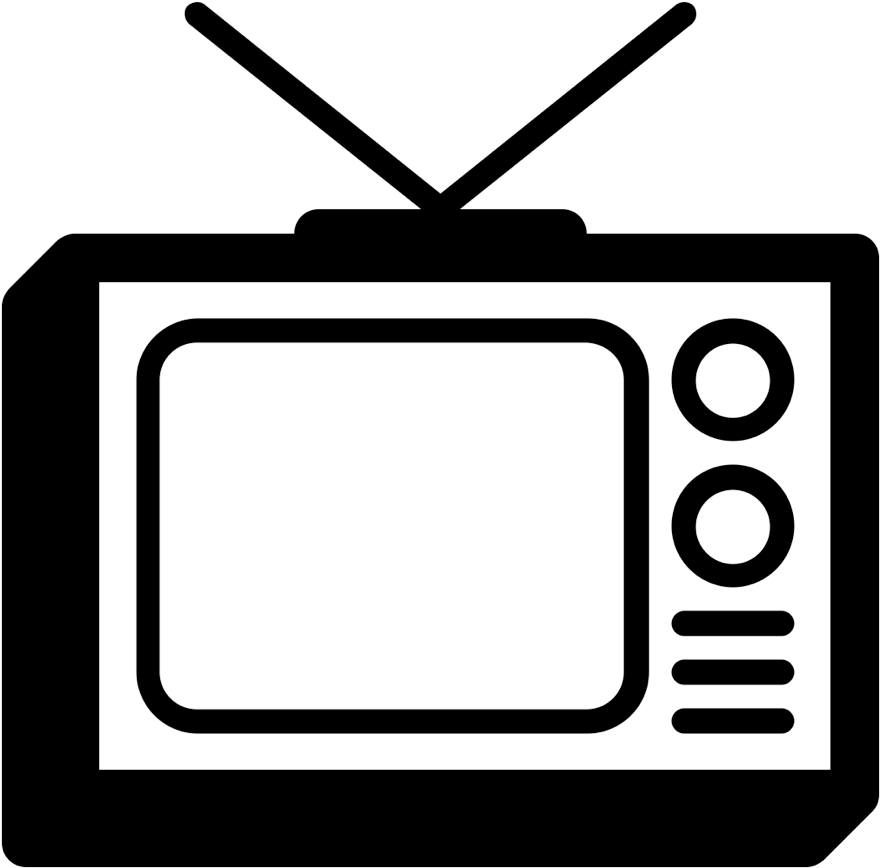 Television Clipart Tv Ad - Tv Clip Art Png (975x975)