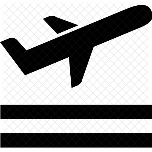 Plane, Takeoff, Departure, Travel, Flight Icon - Airplane (512x512)