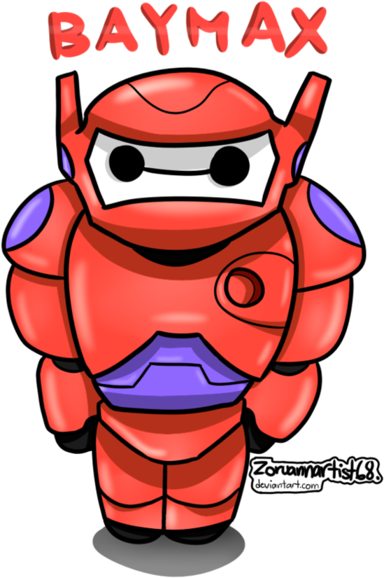 Chibi Baymax By Zoruanna68 - Baymax In His Suit (786x1017)