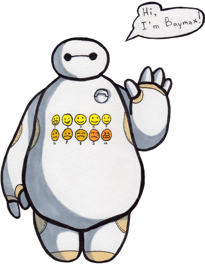 I'm Baymax By Renroyal - Baymax Png (1024x1174)