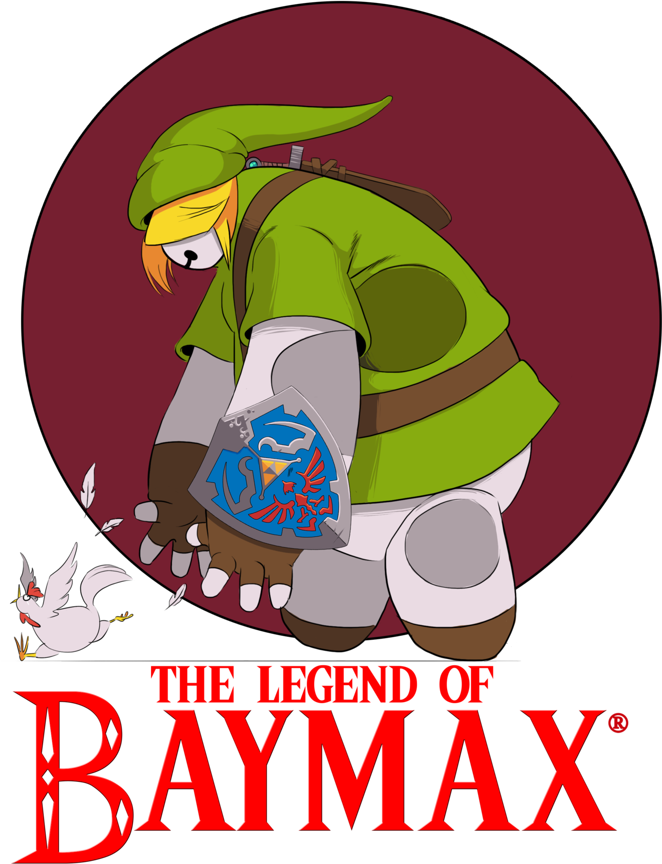 The Legend Of Baymax By Philtomato - Legend Of Baymax Women's Tees (1600x2133)