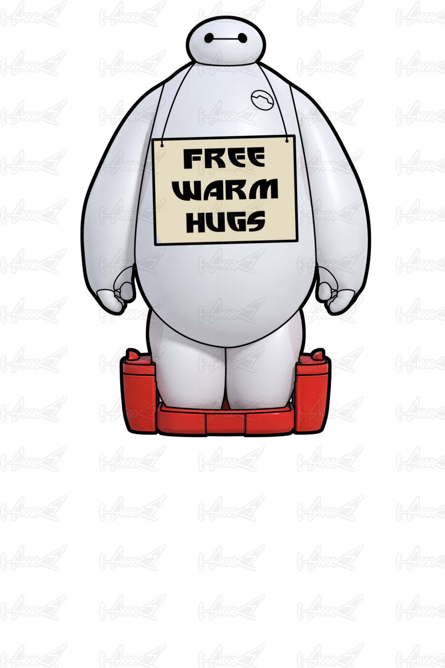 Free Warm Hugs From Baymax - Baymax Hugs (900x1350)