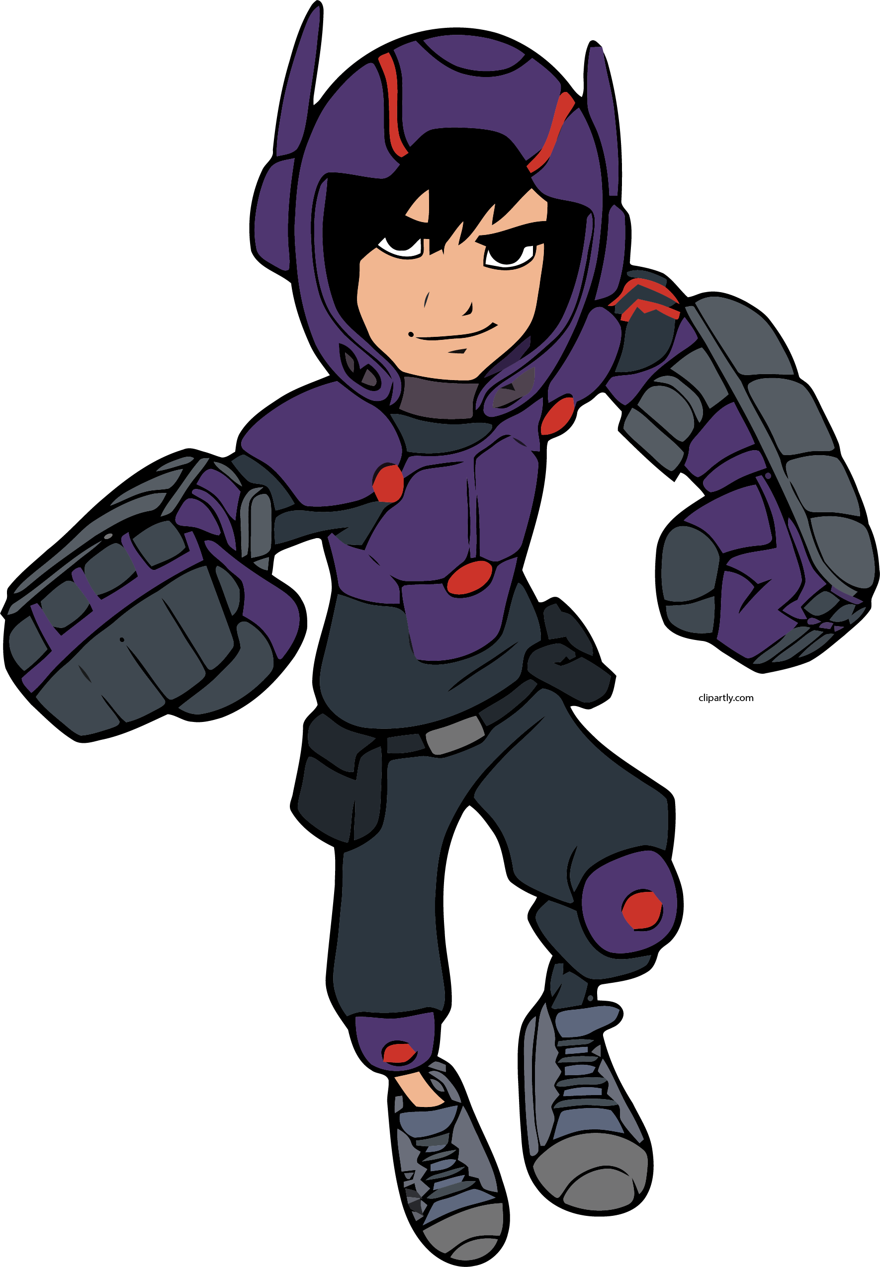 Hiro Png Clipart - Hiro Hamada Clipart (1770x2550)