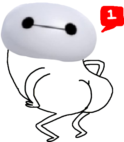Baymax Is Here To Answer All Of Your Inquiries Please - Dancing Potato Gif (428x484)