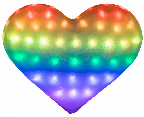 2018 Mini Heart By Francis Li "pride" - Pride (600x600)