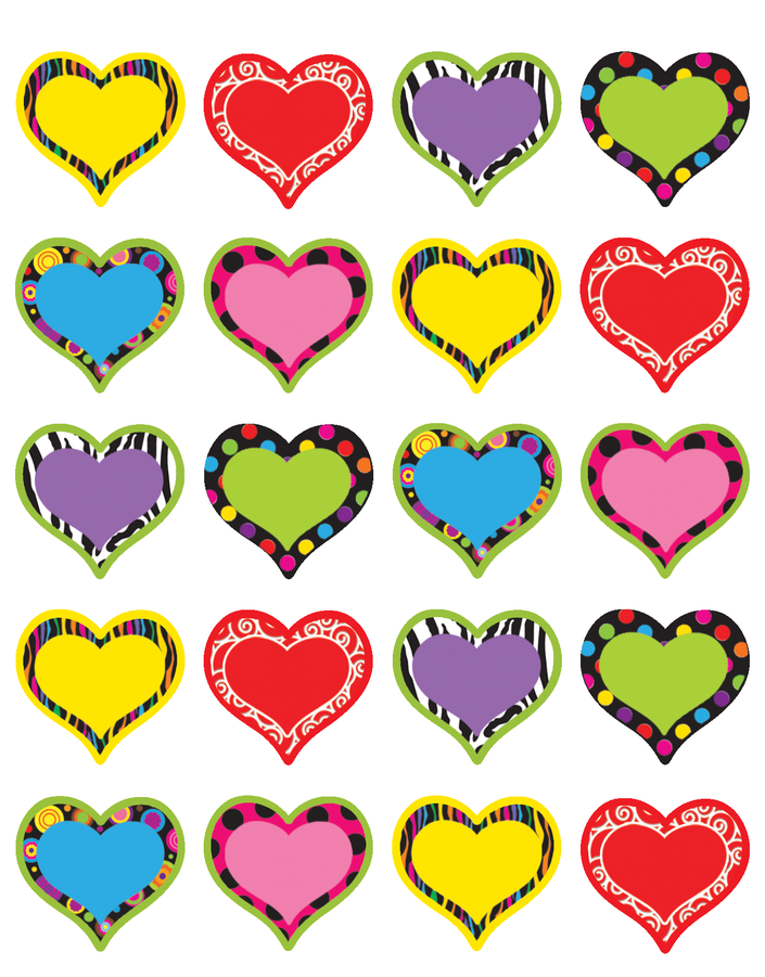 Tcr5185 Fancy Hearts Stickers Image - Teacher Created Resources Fancy Heart Stickers (900x900)