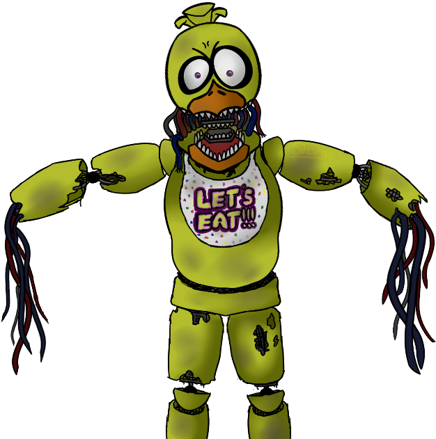 Angry Chicken By Googlyeyeglasses - Cartoon (640x640)