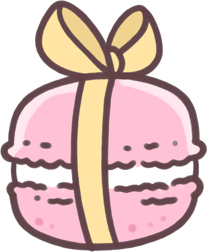 Transparent Kawaii Food Stickers (412x500)