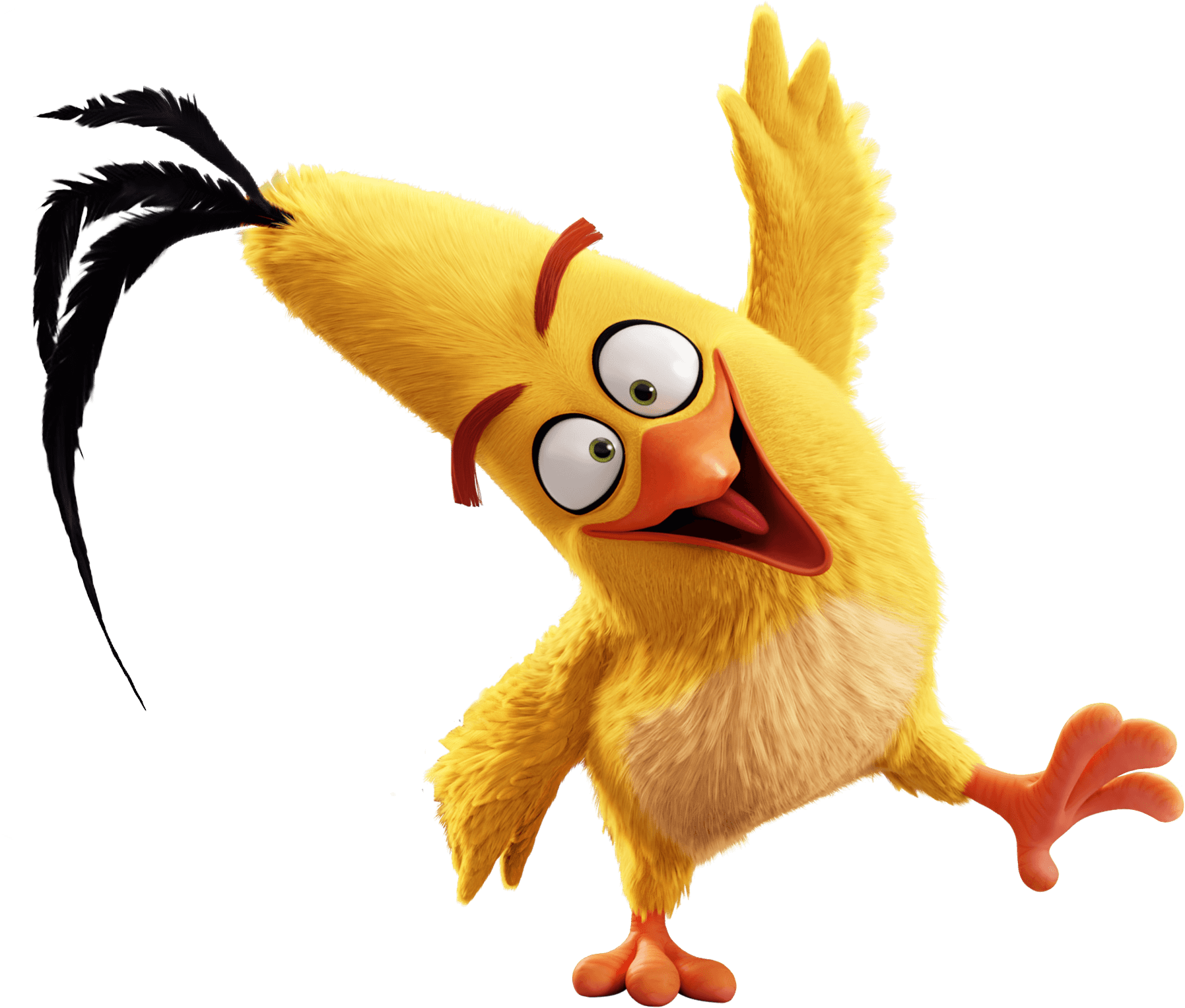Angry Birds Chuck - Angry Birds Movie Characters (1876x1611)