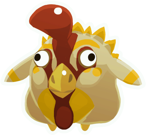 Golden Hen - Limon De Fase Slime Rancher (512x512)