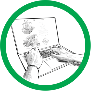 Shop Premium Menu - Sketch (372x373)