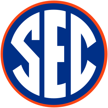 Sec Logo In Florida's Colors - Florida Gators Sec Logo (350x350)
